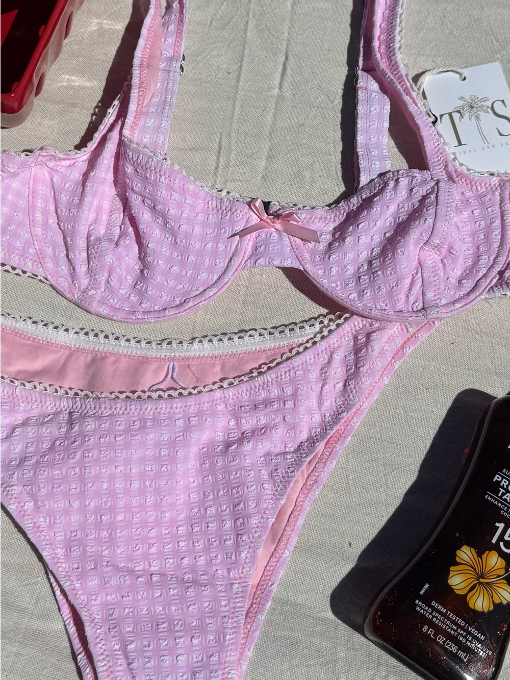 Pink Swimsuit